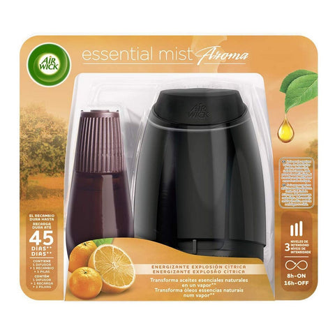 Elektrischen Lufterfrischer + Nachfüllpackung Essential Mist Air Wick (20 ml)