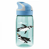 Wasserflasche Laken Summit Penguin Blau Aquamarin (0,45 L)