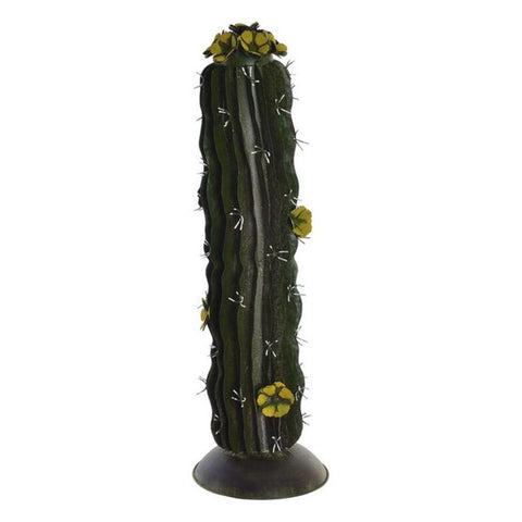 Garten-Statuen DKD Home Decor Kaktus Metall (21 x 21 x 72 cm)