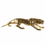Deko-Figur DKD Home Decor Gold Harz Tropical Panther (113 x 37 x 25 cm)