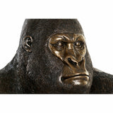 Deko-Figur DKD Home Decor RF-170823 Schwarz Gold Harz Kolonial Gorilla (43 x 40 x 60 cm)