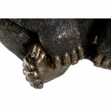 Deko-Figur DKD Home Decor RF-170823 Schwarz Gold Harz Kolonial Gorilla (43 x 40 x 60 cm)