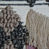 Dekoration zum Aufhängen DKD Home Decor Jute Baumwolle Wolle (46 x 2 x 110 cm)