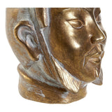 Deko-Figur DKD Home Decor 11,5 x 12 x 18 cm Gold Harz Orientalisch Kopf
