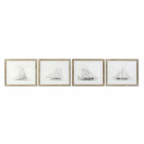 Bild DKD Home Decor Barco 60 x 2 x 50 cm Yachten (4 Stücke)