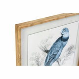 Bild DKD Home Decor 50 x 2,8 x 70 cm Papagei Orientalisch (2 Stück)