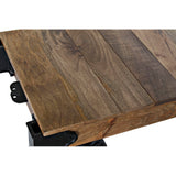 Beistelltisch DKD Home Decor Metall Mango-Holz (120 x 56 x 41 cm)