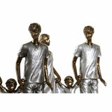 Deko-Figur DKD Home Decor 17 x 7 x 28 cm Silberfarben Kupfer Familie (2 Stück)
