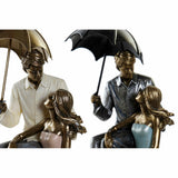 Deko-Figur DKD Home Decor 14,5 x 11 x 26 cm Rosa Kupfer Ehepaar (2 Stück)