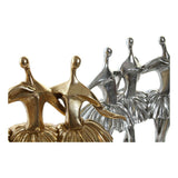 Deko-Figur DKD Home Decor 33,5 x 14,5 x 32 cm Silberfarben Gold Harz Ballett-Tänzerin