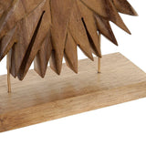 Deko-Figur DKD Home Decor Stern Holz natürlich (28 x 9 x 34 cm)