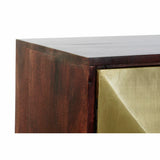 Anrichte DKD Home Decor Gold Dunkelbraun Akazienholz Mango-Holz (150 x 40 x 68 cm)