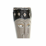 Deko-Figur DKD Home Decor Bambus Eisen Maske (19 x 10 x 78 cm)