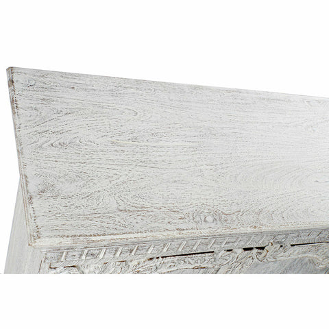 Kommode DKD Home Decor 8424001858354 Metall Weiß Mango-Holz Araber 100 x 43 x 100 cm Decapé