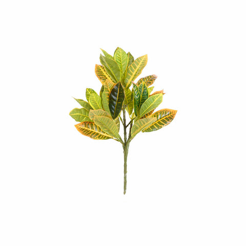 Dekorative Blume DKD Home Decor Gelb grün PVC (20 x 15 x 32 cm)