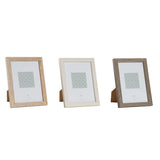 Fotorahmen DKD Home Decor natürlich Beige Holz Dunkelbraun Boho (18 x 2 x 23 cm) (3 Stück)