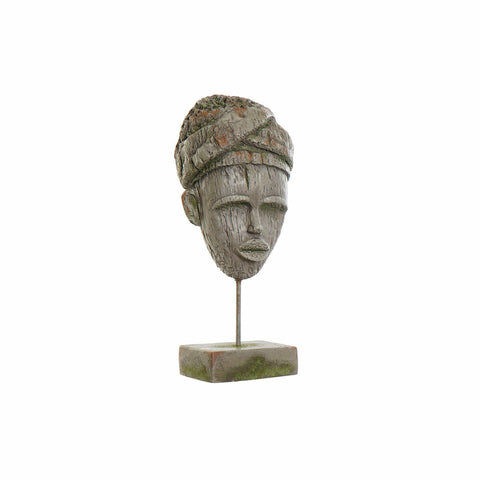 Deko-Figur DKD Home Decor 24 x 15 x 58 cm Grau Kolonial Afrikanerin