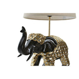 Deko-Figur DKD Home Decor Elefant Beige Gold Polycarbonat Harz Kolonial (41 x 33 x 53 cm)