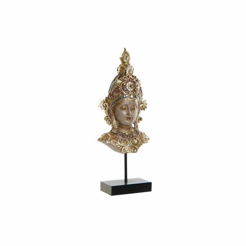 Deko-Figur DKD Home Decor 15 x 7 x 38 cm Gold Braun Buddha Orientalisch