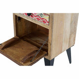 Schubladenschrank DKD Home Decor Metall Mango-Holz (45 x 35 x 120 cm)