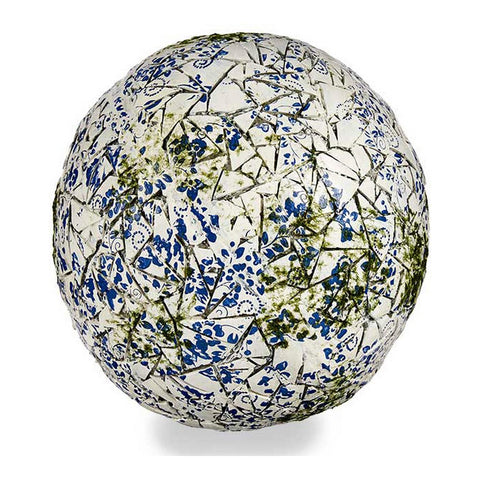 Dekorative Gartenfigur Mosaik Bold Polyesterharz (31,5 x 31,5 x 31,5 cm)