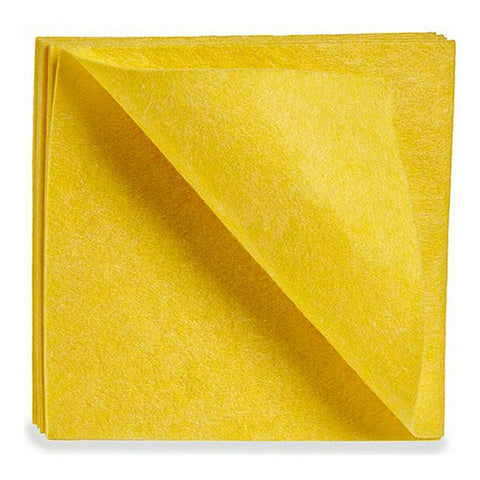 Tücher Polyester Viscose Gelb (5 uds)